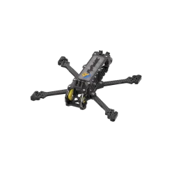 Alternative view of FLYFISHRC VOLADOR VX3.5 - 3.5 INCH T700 O4 FREESTYLE FRAME -  YELLOW/BLACK