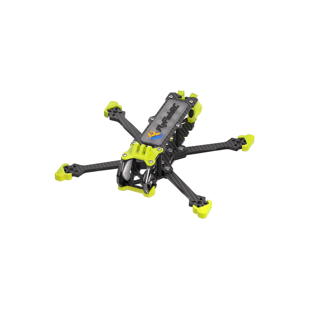 FLYFISHRC VOLADOR VX3.5 - 3.5 INCH T700 O4 FREESTYLE FRAME - YELLOW/BLACK - Image 3