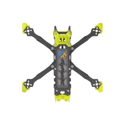 FLYFISHRC VOLADOR VX3 - 3 INCH T700 O4 FREESTYLE FRAME - YELLOW/BLACK - Image 5