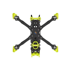 FLYFISHRC VOLADOR VX3 - 3 INCH T700 O4 FREESTYLE FRAME - YELLOW/BLACK - Image 6