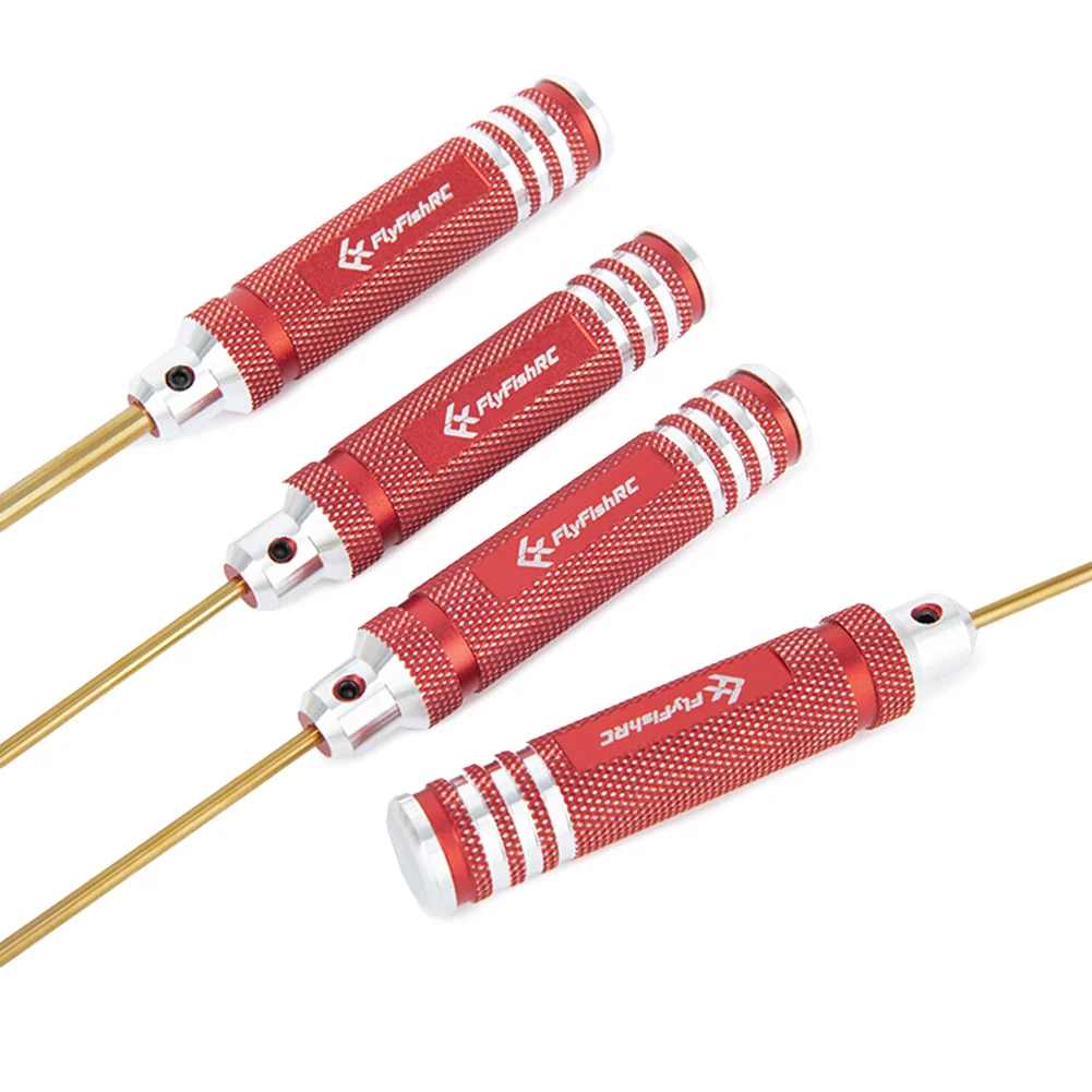 FLYFISHRC HEX SCREW DRIVER - TITANIUM WRENCH TOOL KIT - 4PCS - Image 2