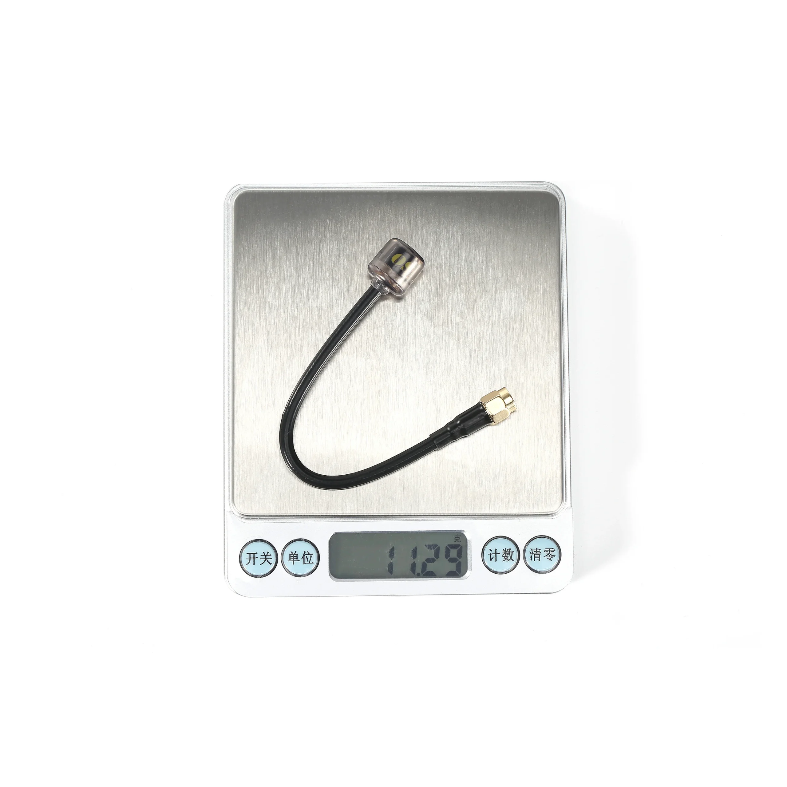 FLYFISHRC OSPREY 5.8GHZ 130MM SMA ANTENNA - LHCP BLACK/CYAN - Image 5