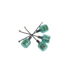 FLYFISHRC OSPREY 5.8GHZ 40MM IPEX/UFL LHCP STUBBY ANTENNA CYAN - Image 3