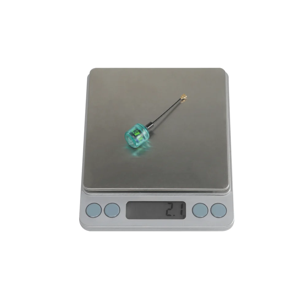 FLYFISHRC OSPREY 5.8GHZ 40MM IPEX/UFL LHCP STUBBY ANTENNA CYAN - Image 4