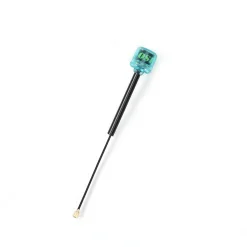 FLYFISHRC OSPREY 5.8GHZ 90MM IPEX/UFL ANTENNA - LHCP CYAN
