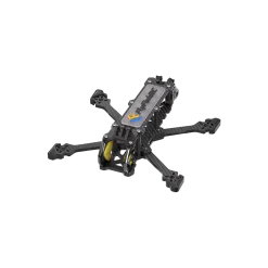 Alternative view of FLYFISHRC VOLADOR VX3 - 3 INCH T700 O4 FREESTYLE FRAME -  YELLOW/BLACK