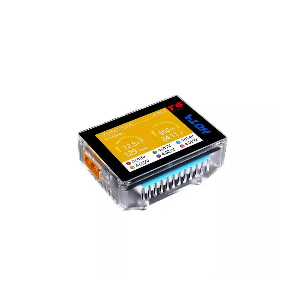 HOTA T6 300W PD 90W 15A 1-6S DC LiPo Battery CHARGER - XT60 - Image 2